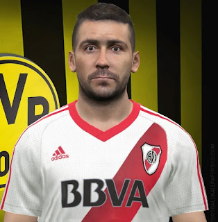 PES 2017 Faces Lucas Pratto by FaceEditor Jefferson_SF