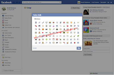 Cara Membuat Grup Facebook - Pilih Icon Group