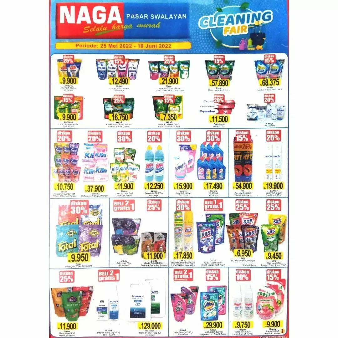 Katalog Promo NAGA 25 Mei - 10 Juni 2022