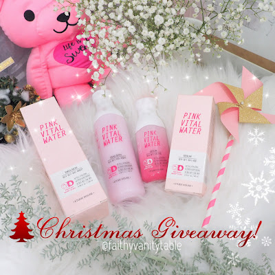 Etude House Pink Vital Water Giveaway