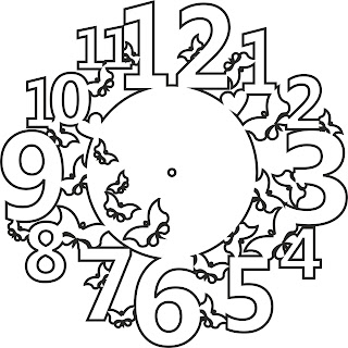 Clock Design DXF