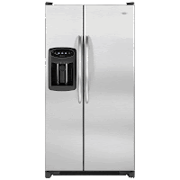 stainless steel refrigerator - 2 doors