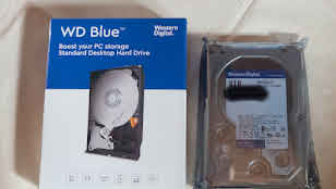 購入したWestern Digital Blue 8TB HDD