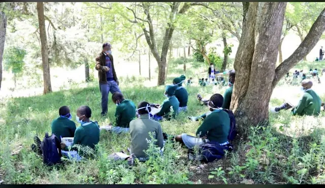 Mweiga Primary School in Nyeri