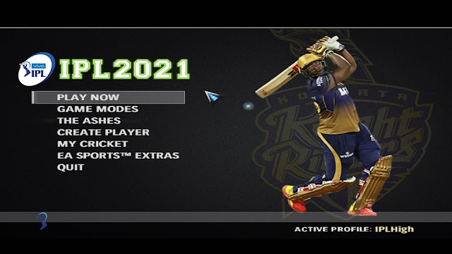 VIVO IPL 2021 free patch for EA Cricket 07