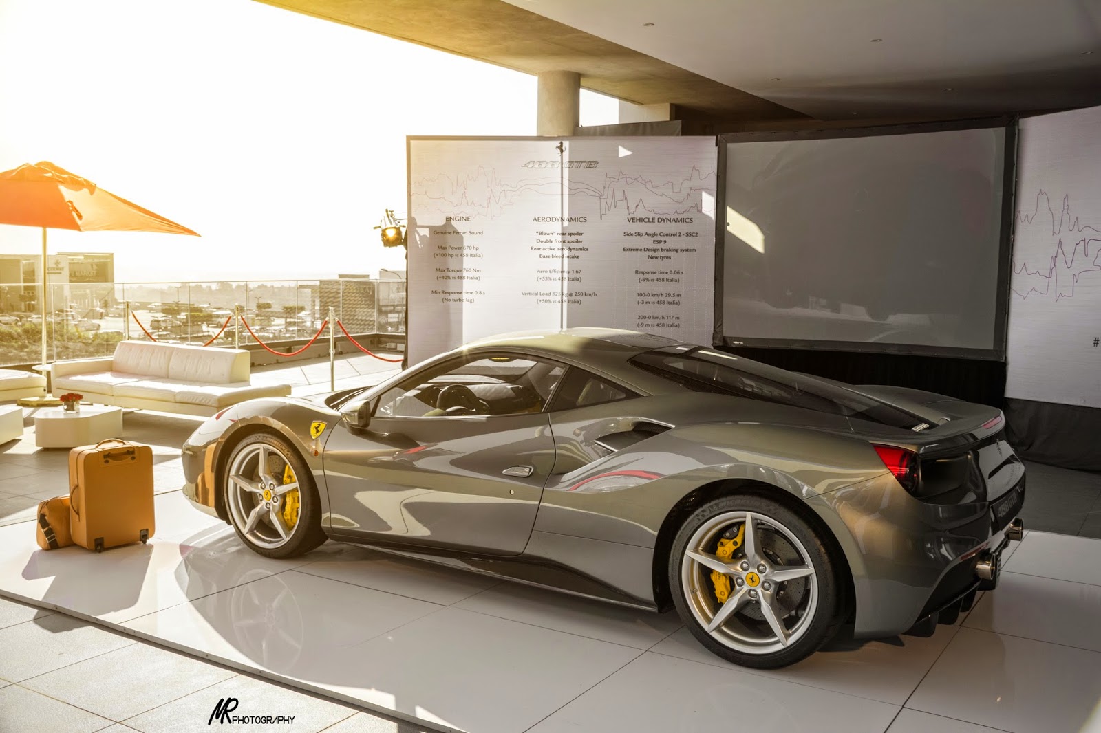 The New Ferrari 488 Gtb Unveiled In Johannesburg South Africa