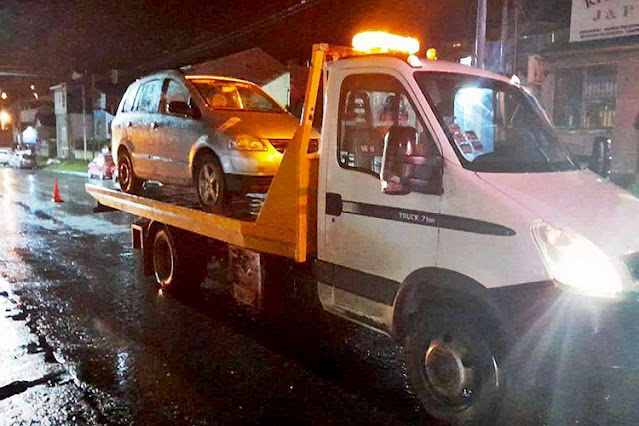 Conductor ebrio detenido y vehiculo incautado en Ushuaia