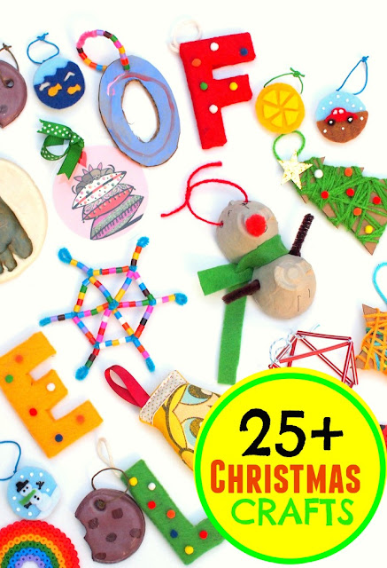 over 25 family friendly and fun Christmas crafts and activities