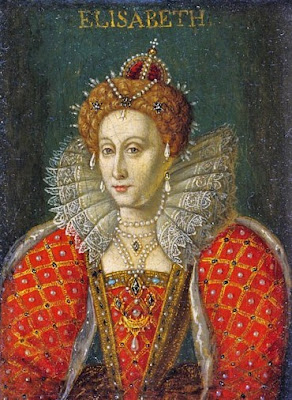 Elizabeth the first of England in Medici Collar
