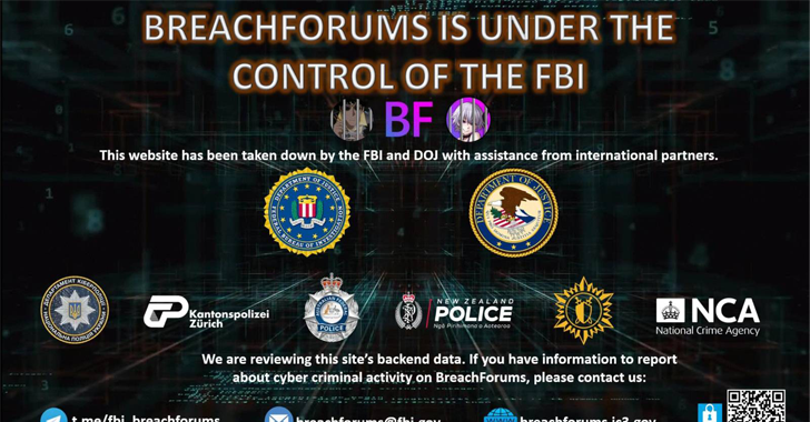 FBI Seizes BreachForums Again, Urges Users to Report Criminal Activity