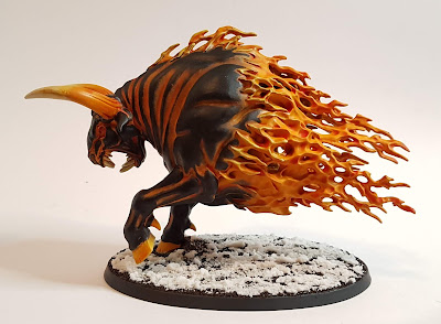 The Wildfire Taurus - an Endless Spell for Warhammer Age of Sigmar Brayherd