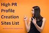 Top 150 Best High PR Profile Creation Sites List Latest