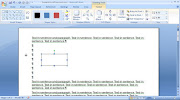 Creating a simple flowchart in Microsoft Word