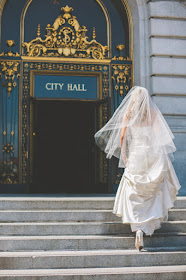 City hall wedding