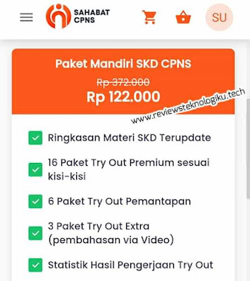 harga dan metode bayar sahabat cpns