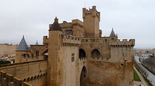 Olite, Palacio Real de los Reyes de Navarra.