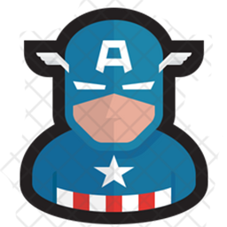 ikon logo captain america