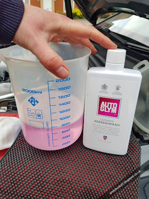 Autoglym Ultimate Screenwash Screen Wash Diluted