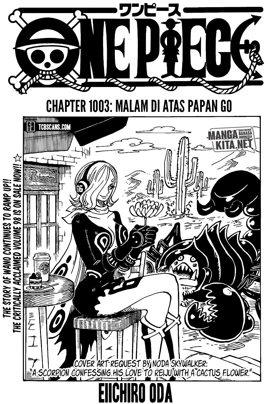 Manga One Piece Chapter 1003 Bahasa Indonesia