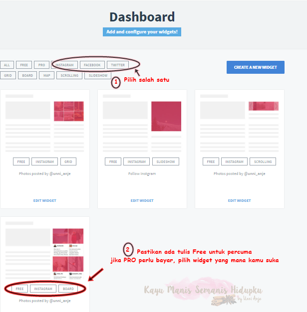 Cara Masukkan Gambar dan Video Facebook, Instgram dan Twitter Ke Blog