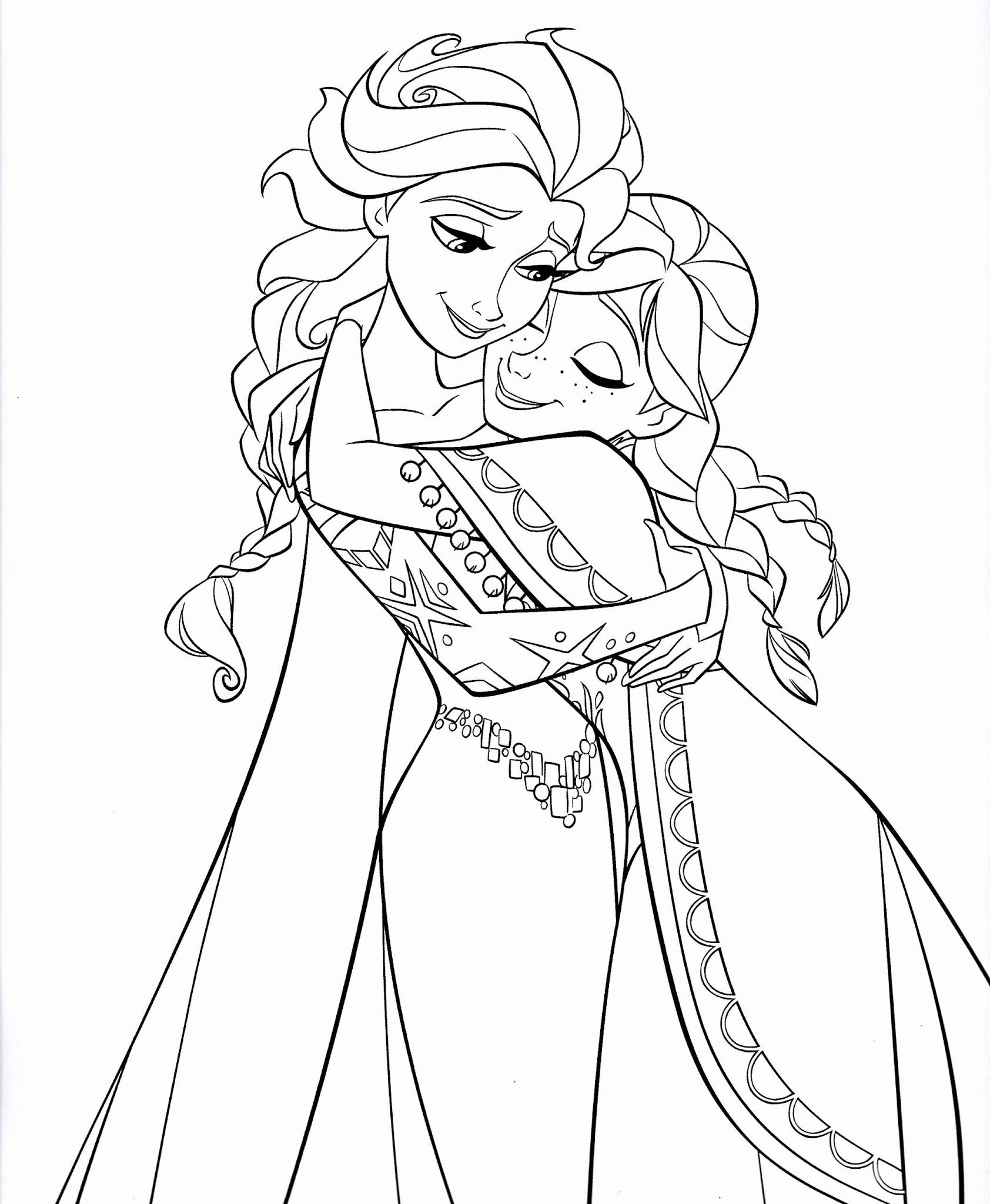 Disney Princess Coloring