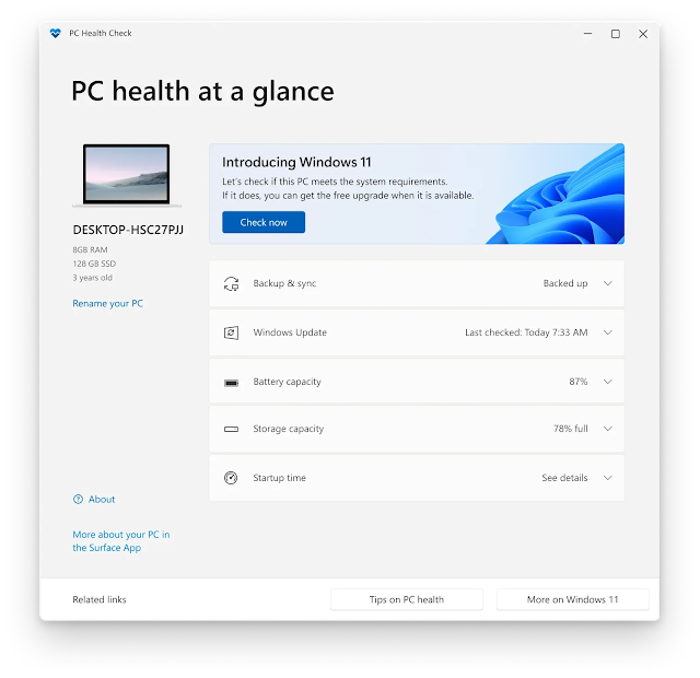 How to check if your device is compatible with Windows 11 or not