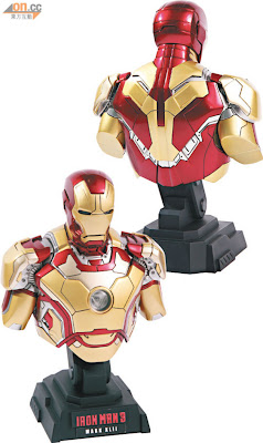Hot Toys 2013 Preview - Iron Man 3 Mk VIII Bust