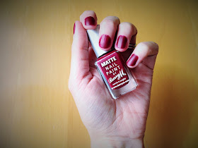 Barry M Matte Nail Paint in Crush