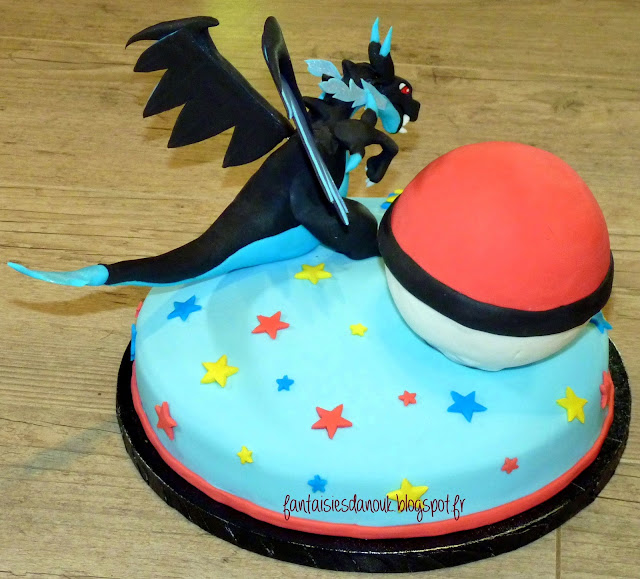 gâteau Méga Dracaufeu X