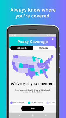 Peasy Verra mobility app