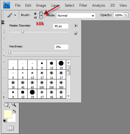 Mengenal Desain Grafis on Fungsi Dan Cara Pemakaian Brush Pada Photoshop   Belajar Desain Grafis