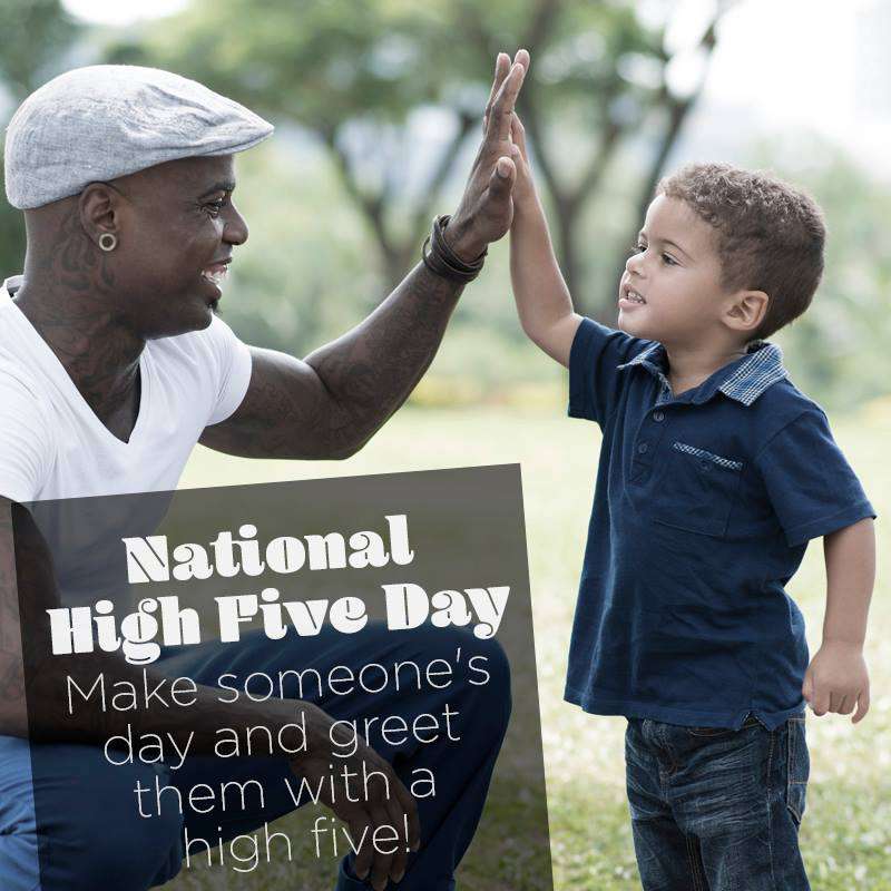 National High Five Day Wishes Images download