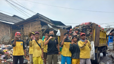 Kecamatan Cikande Menghimbau Semua Pihak Beraktivitas Dipasar Banjar Sari Jaga Kebersihan 