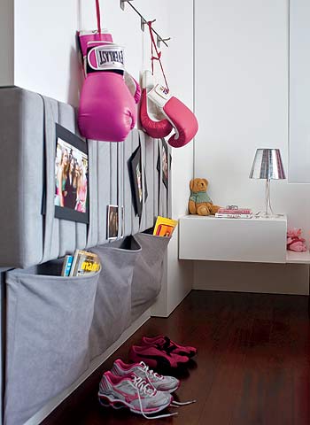 IDEAS PARA DORMITORIOS DE CHICAS by dormitorios.blogspot.com DORMITORIO FUCSIA Y BLANCO