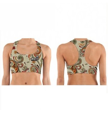 custom sublimated sports bras