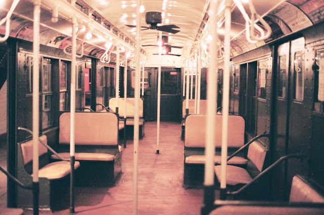 My absolute favorite part of the entire place were the retired subway cars