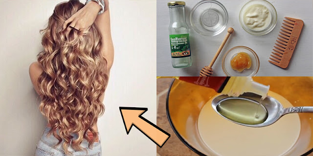 DIY - Hair Mask For Damaged Hair, Frizzy Hair, And Hair Growth