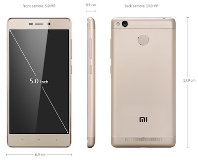 Xiaomi Redmi 3s Low budget for best phone