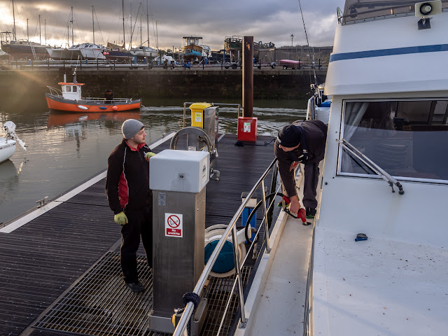 Photo of Phil refuelling Ravensdale