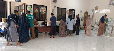 1.031 KPM di Desa Daon Tangerang terima bantuan Pangan