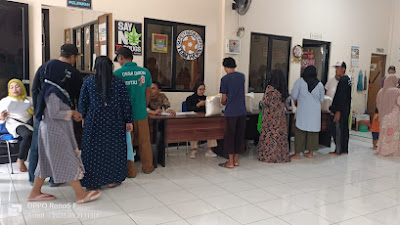 1.031 KPM di Desa Daon Tangerang terima bantuan Pangan 