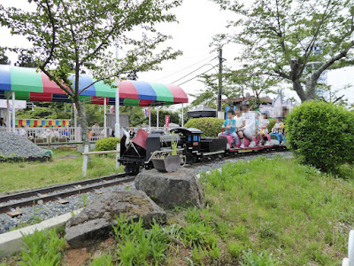 生駒山上遊園地　SL列車