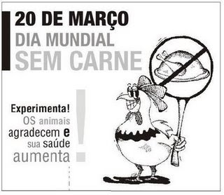 20 de Março - Dia Mundial sem Carne