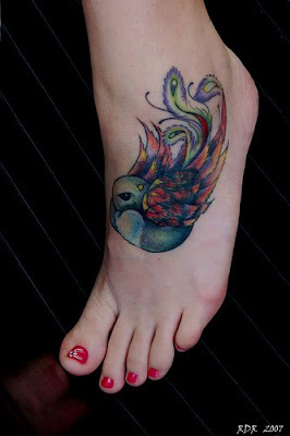 Unique Foot Tattoo For Woman, Foot Tattoo For Girls