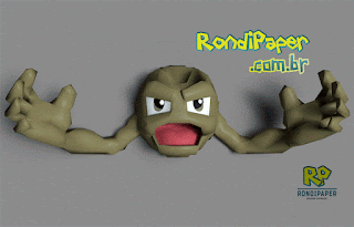 SILHOUETTE POKEMON PAPERCRAFT PDO DOWNLOAD GRATIS