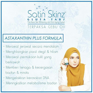 SATIN SKINZ GLUTA TABS