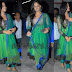 Karthika in Green Netted Salwar kameez