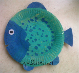 Craft for Kids Prakarya mudah untuk anak Ikan dari  