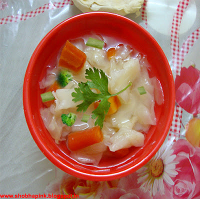 Clear Vegetable Soup