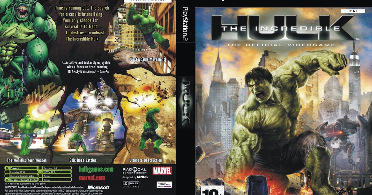 Cheat The Incredible Hulk Ps2 - Gudang Cheat Dan Trik Game Konsol Playstation-Pc